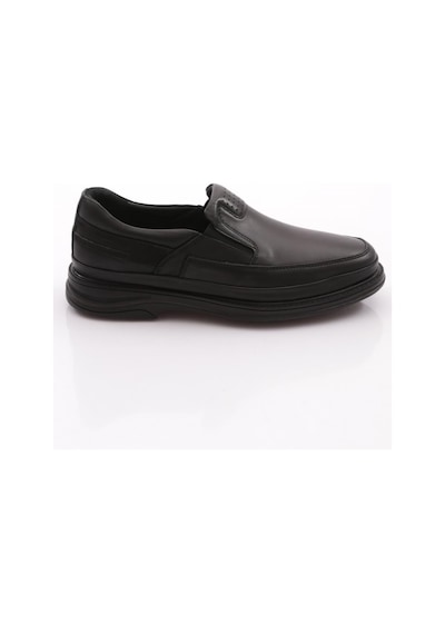 Dgn 2215 Erkek Comfort Ayakkabı Siyah Siyah Nubuk