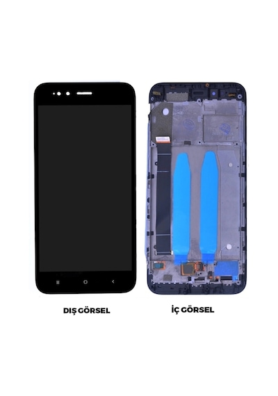 Teknonet Xiaomi Mi A1 Uyumlu Lcd+dokunmatik+çıtalı - Siyah