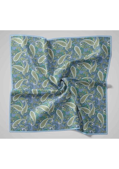 Silk Home Yaz Esintisi Eşarp 150002-03 İndigo, Fıstık Yeşili, Butter Yellow, Lila Mavi