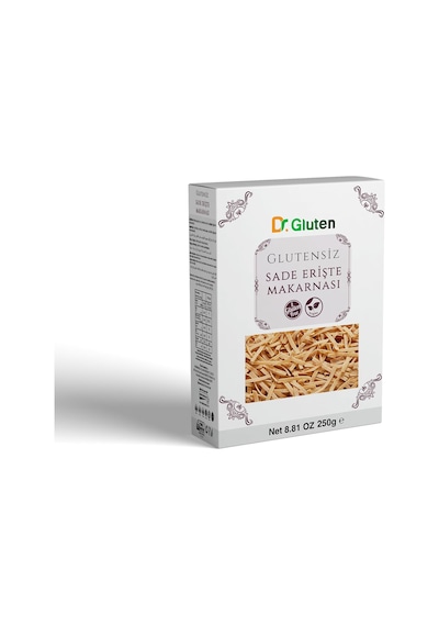 Dr. Gluten Glutensiz Sade Erişte Makarnası