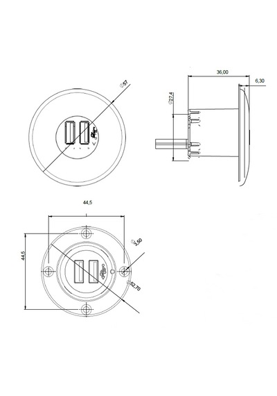 Usb Type-c Ve A Şarj Cihazı