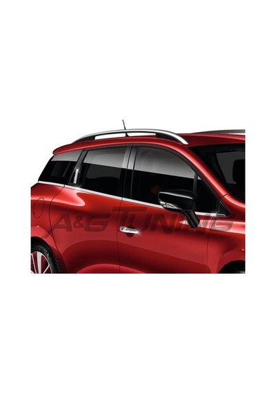 Renault Clio 4 Sport Tourer Krom Cam Çıtası 8Prç Paslanmaz Çelik N11.6340