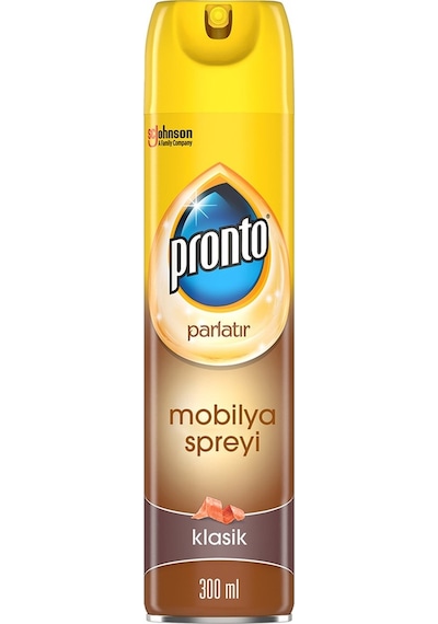 Pronto Klasik Ahşap Parlatıcı & Temizleyici Sprey 300 ML