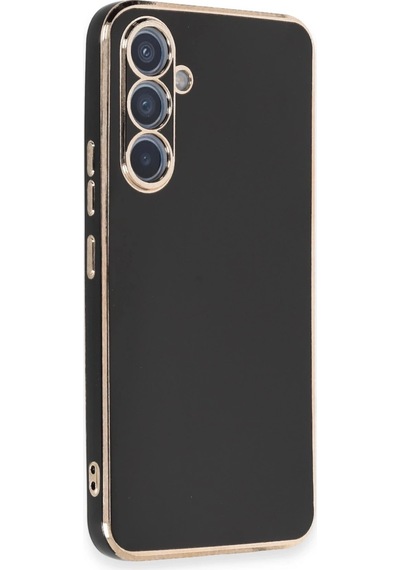 Gld-spt- Newface Samsung Uyumlu Galaxy A54 5g Kılıf Volet Silikon - Siyah