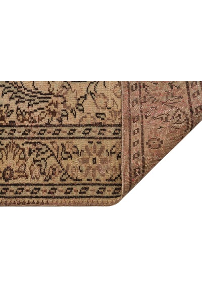 Eşsiz Anadolu Vintage Eskitme El Dokuma Halı 158 X 292 Cm 8740
