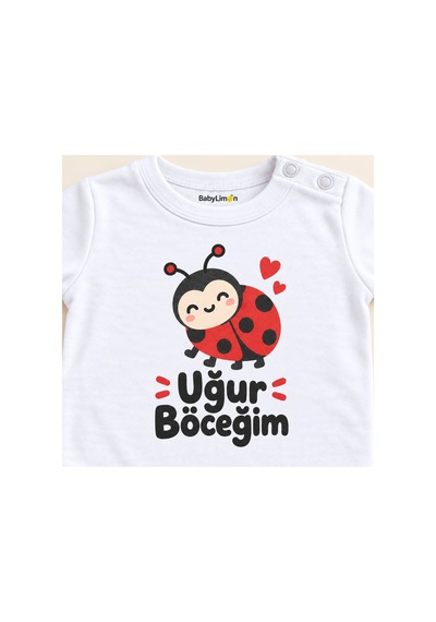 Babylimon Uğur Böceğim Beyaz Kısa Kollu Çıtçıtlı Bebek Zıbını Beyaz - Uğur Böceğim - 928161962 Beyaz - Uğur Böceğim Babylimon Uğur Böceğim Beyaz Kısa Kollu Çıtçıtlı Bebek Zıbını Beyaz - Uğur Böceğim - 928161962 Beyaz - Uğur Böceğim