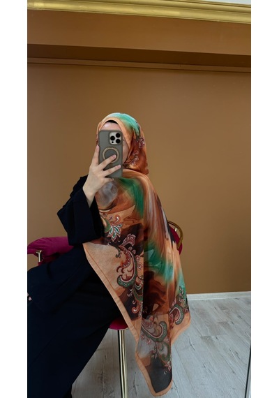Mimiyum Saray Serisi-soft Şal - Model 5 Çok Renkli