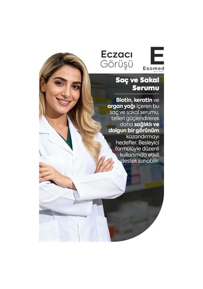 Tr Saç Ve Sakal Dökülmesine Karşı Saç Ve Sakal Kıl Uzatıcı Serum Bitkisel Saç Sakal Serumu 50ml