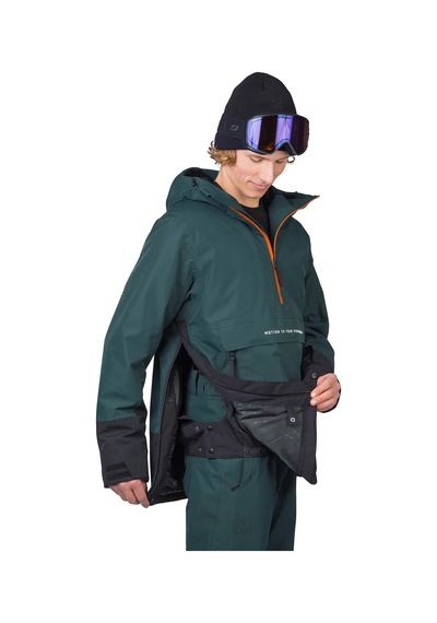 Hannah Patty Fd Erkek Kayak Ceketi 10047441hhx.01 Sm-a Sea Moss Anthracite Antrasit