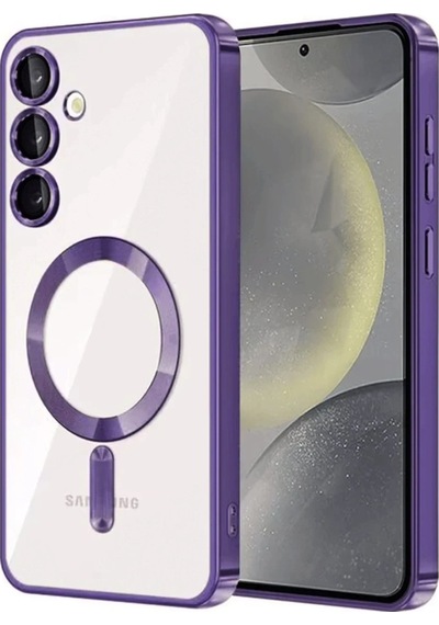 Mey İthalat Samsung Uyumlu Galaxy A15 4g Kross Magneticsafe Kapak - Mor