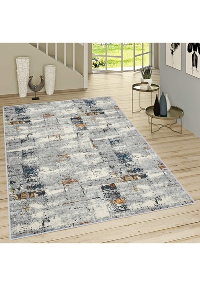 Rovigo Home Dijital Baskı Yıkanabilir Kaymaz Taban Salon Halısı  RVG1720 Çok Renkli