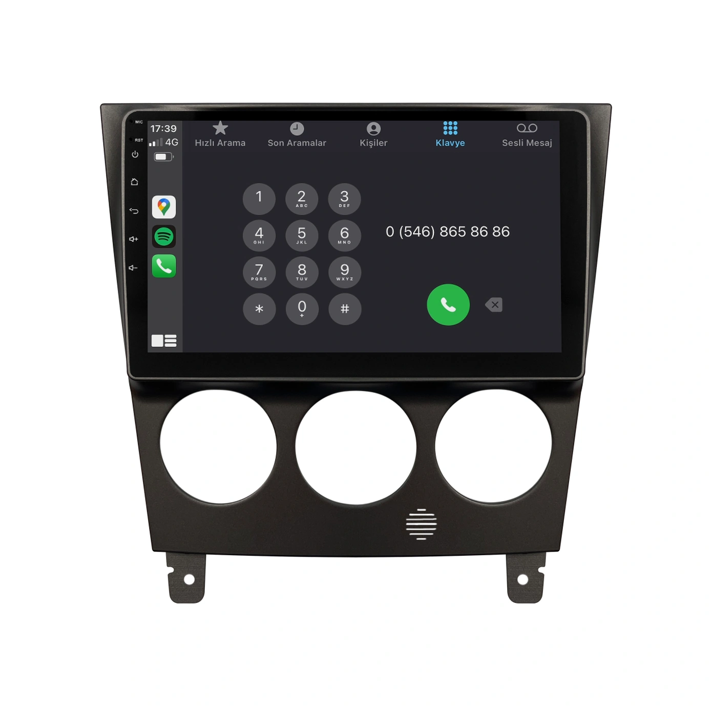 Subaru Impreza Android Multimedya Sistemi 2004-2007 Crv-4888xaa 9"