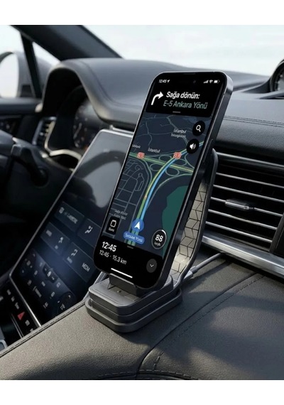 Araç Konsol Telefon Tutucu 360 Döner Katlanabilir Stand Diğer