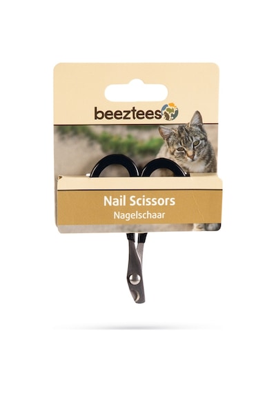 Hnrlıshp Beeztees Kedi Tırnak Makası, Siyah Gri, 8cm