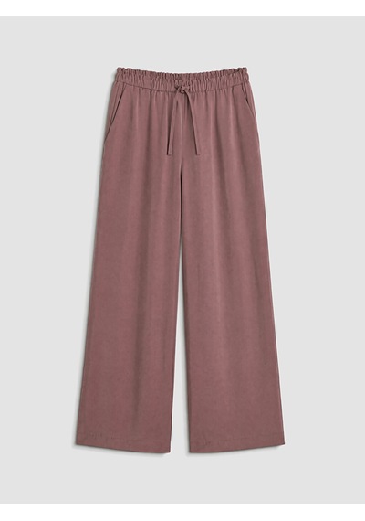Lcw Modest Pembe Beli Lastikli Modal Karışımlı Kadın Pantolon