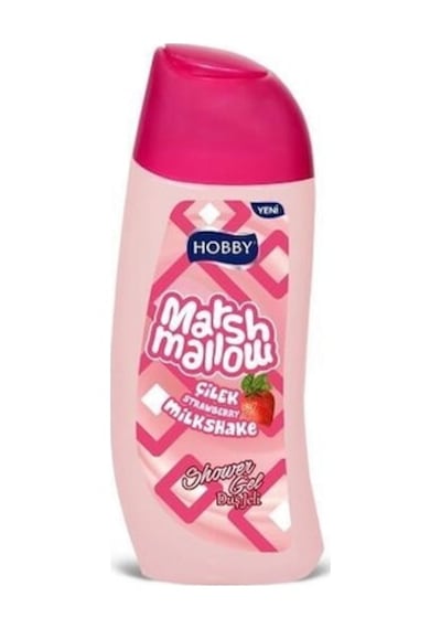 Hobby Marshmailow Çilek ve Milkshake Duş Jeli 500 ML