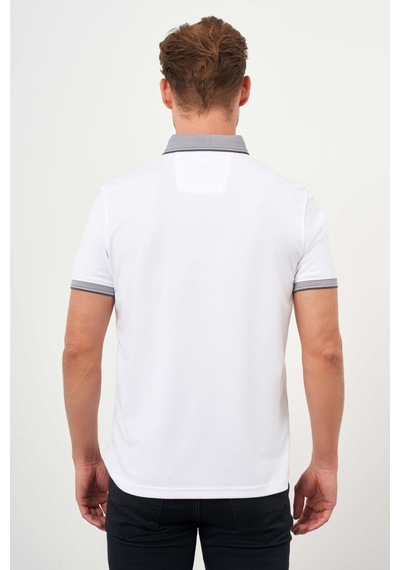 Morven Erkek Beyaz Trend Merserize Düz Düğmeli Yaka Dynamic Fit T-shirt 24ys018011600 Beyaz Morven Erkek Beyaz Trend Merserize Düz Düğmeli Yaka Dynamic Fit T-shirt 24ys018011600 Beyaz