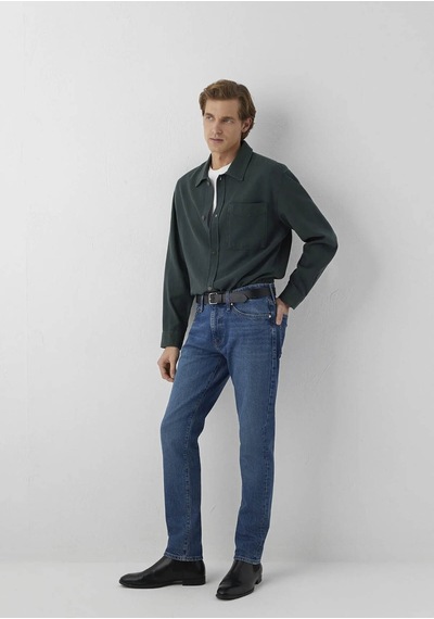 Mavi Marcus Slim Straight İndigo Erkek Jean Pantolon 00351a4072