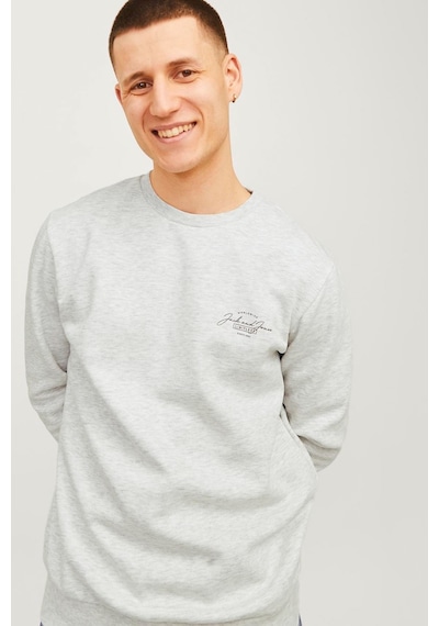 Jack & Jones Jjferrıs Sweat Crew Neck Beyaz Erkek Sweatshirt 000000000102016897 Beyaz