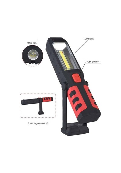 Br S99 Cob Led Şarj Edilebilir Mıknatıslı Çalışma Feneri Evimdeyokyok