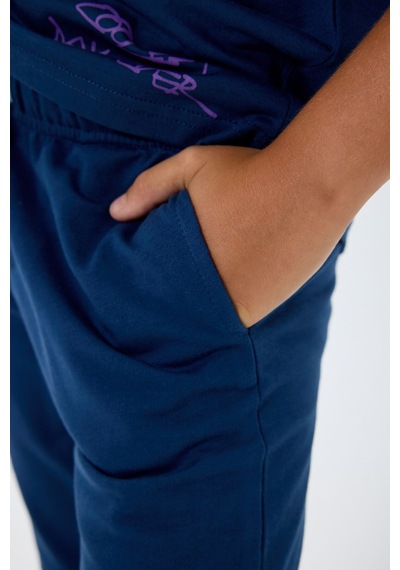 Rolypoly Erkek Çocuk Lacivert Bermuda Takım 5274-49598 Lacivert