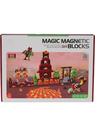 66011 Manyetik Puzzle 122 Parça