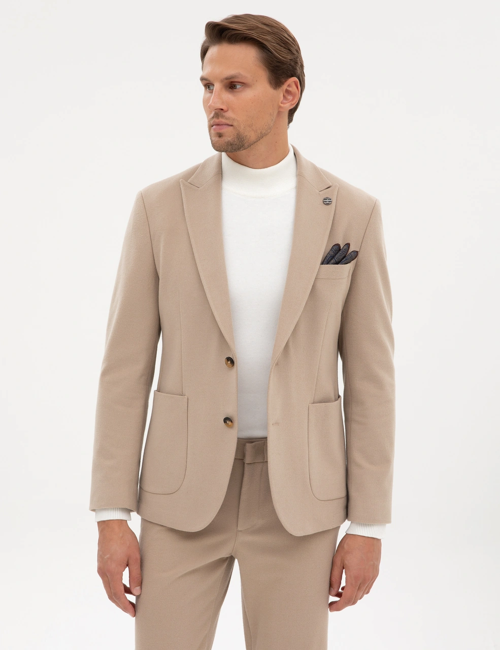 Pierre Cardin Erkek Bej Ceket 50317671-vr011 Bej
