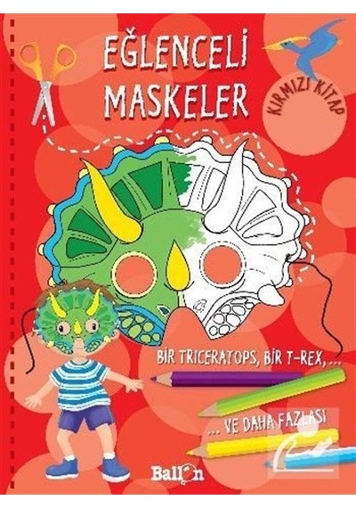 Eğlenceli Maskeler Kırmızı Kitap / Kolektif