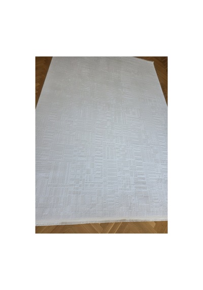 Badelya Home London 001 Krem Bambu Akrilik Yumuşak Modern Özel Kesim Salon Koridor Halısı 001-krem