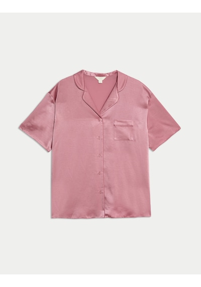 Marks & Spencer Dream Satin:trade Mark: Revere Pijama Üstü Pembe