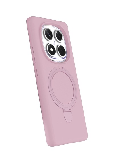 Xiaomi Redmi Note 14 Pro 4g Regal Magsafe Standlı Kapak - Açık Pembe 0.2M-Çok Renkli