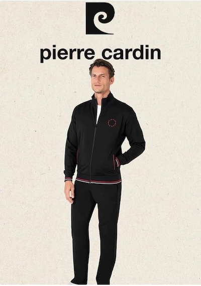 Pierre Cardin Erkek Regular Fit Pamuklu Fermuarlı Çizgi Detay Likralı Eşofman Takımı Siyah Pierre Cardin Erkek Regular Fit Pamuklu Fermuarlı Çizgi Detay Likralı Eşofman Takımı Siyah