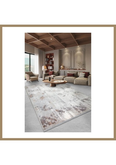 Kahveci.store Youdayhomecollection Valoria Model Oturma Odası Halısı Ebat: 80x100 22 Çok Renkli