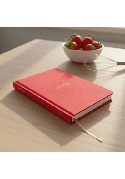 Lexroo Tarif Defteri A5 Boyutunda Sert Kapaklı 100+ Tariflik Recipe Journal, Ölçü Tablosu Çok Renkli
