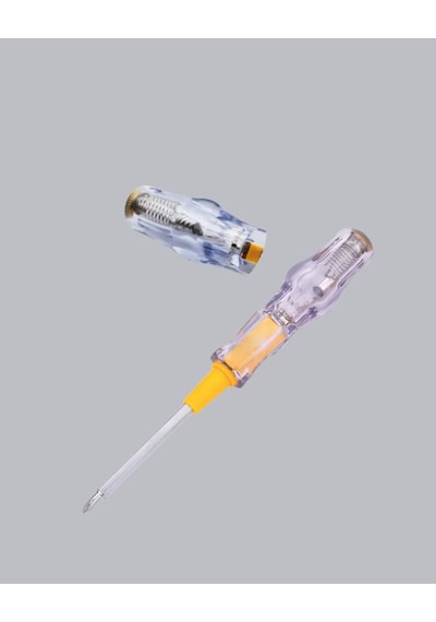 Hepsi Elektrik Test Kalemi Neon Işıklı Nikel Kaplama 110-220v Dirençli Najmaddin