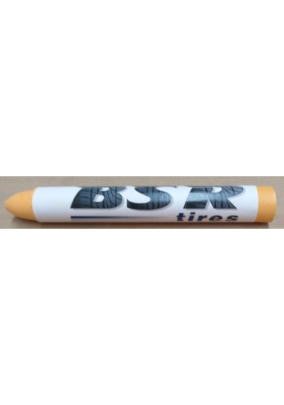 Lastik Kauçuk Tebeşiri Meksika Sarı Renk, 12ad/pk