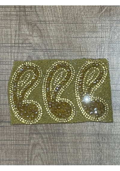 3 Adet Ütü İle Yapışan Osmanlı Motifi Arma Dikiş Aplike 6x3 Cm