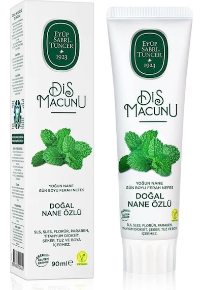 Mey İthalat Doğal Diş Macunu 90 Gr Nane Özlü