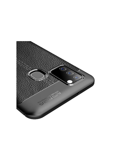 Samsung Uyumlu Galaxy A21S Kilif Deri Tarzi Niss Silikon Case 389836600