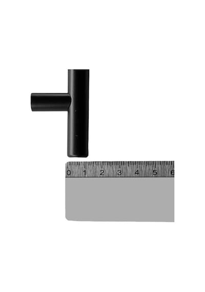 Mutfak Ve Banyo Dolabı Kapakları Ve Çekmeceler İçin Metal Kulp Paslanmaz Mobilya Dolap Kulbu 224mm Mat Siyah 2 Adet