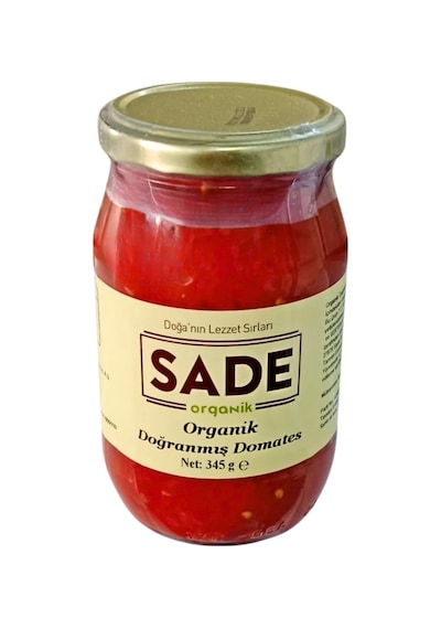 Sade Organik Doğranmış Domates 340 Gr. 340 G