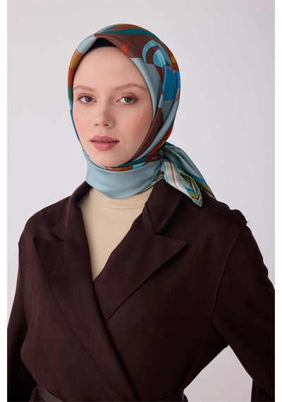 BELLİ Belli Twill İpek Eşarp 26ya4303d01 84 Çok Renkli