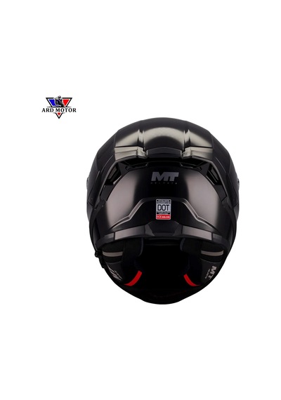 Mt Thunder 4 Sv Puree A1 Parlak Siyah Kapalı Kask Sİyah