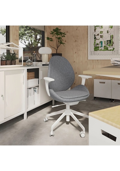 Gunnared Orta Gri-beyaz Çalışma Sandalyesi Ergonomik Ofis Koltuğu Gunnared Orta Gri-beyaz Çalışma Sandalyesi Ergonomik Ofis Koltuğu