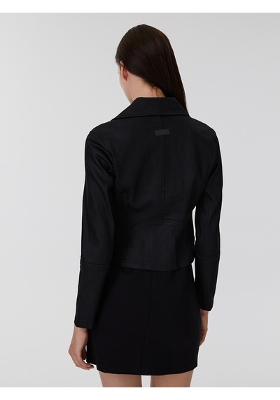 Slim Fit Kadın Ceket Siyah