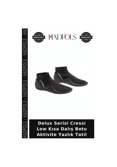 Delux Serisi Cressi Low Kısa Dalış Botu Aktivite Yazlık Tatil 3mm - Xl - 44/45