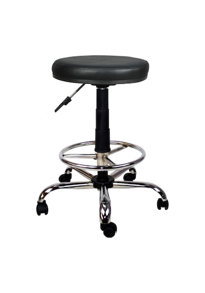Bürocci Metal Ayaklı Yüksek Tabure-Siyah-2999T0101