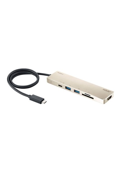 Aten UH3239 USB Type C to HDMI Multipoer mini Dock with Power Pass Through