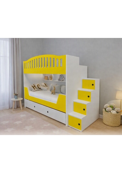 Infinity Yavrulu Fonksiyonel Merdivenli Ranza Sb 2 90 X 190 CM