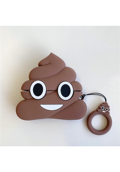 Bipower Apple Uyumlu AirPods Pro Kılıf Poo